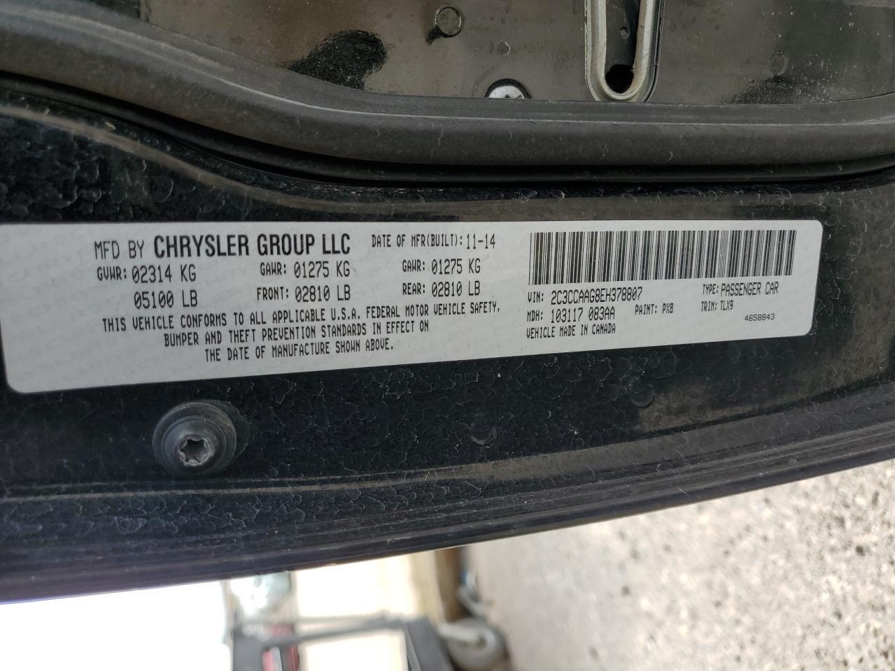 2014 CHRYSLER 300