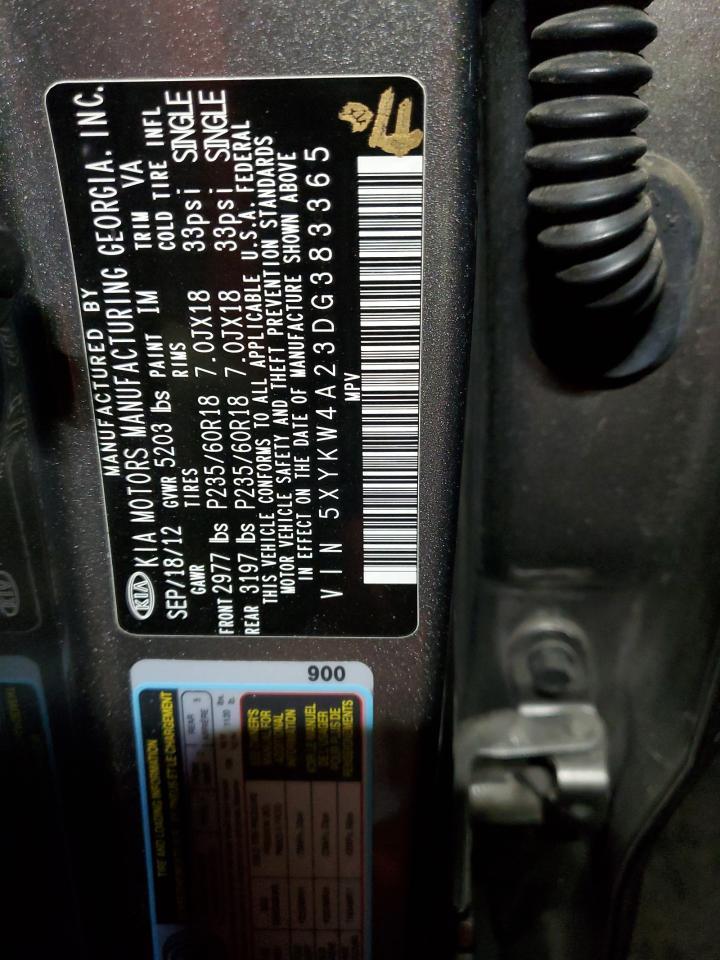 2013 KIA SORENTO