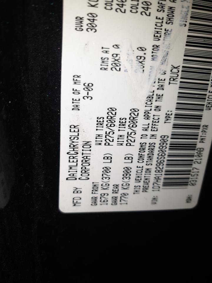 2006 DODGE RAM 1500