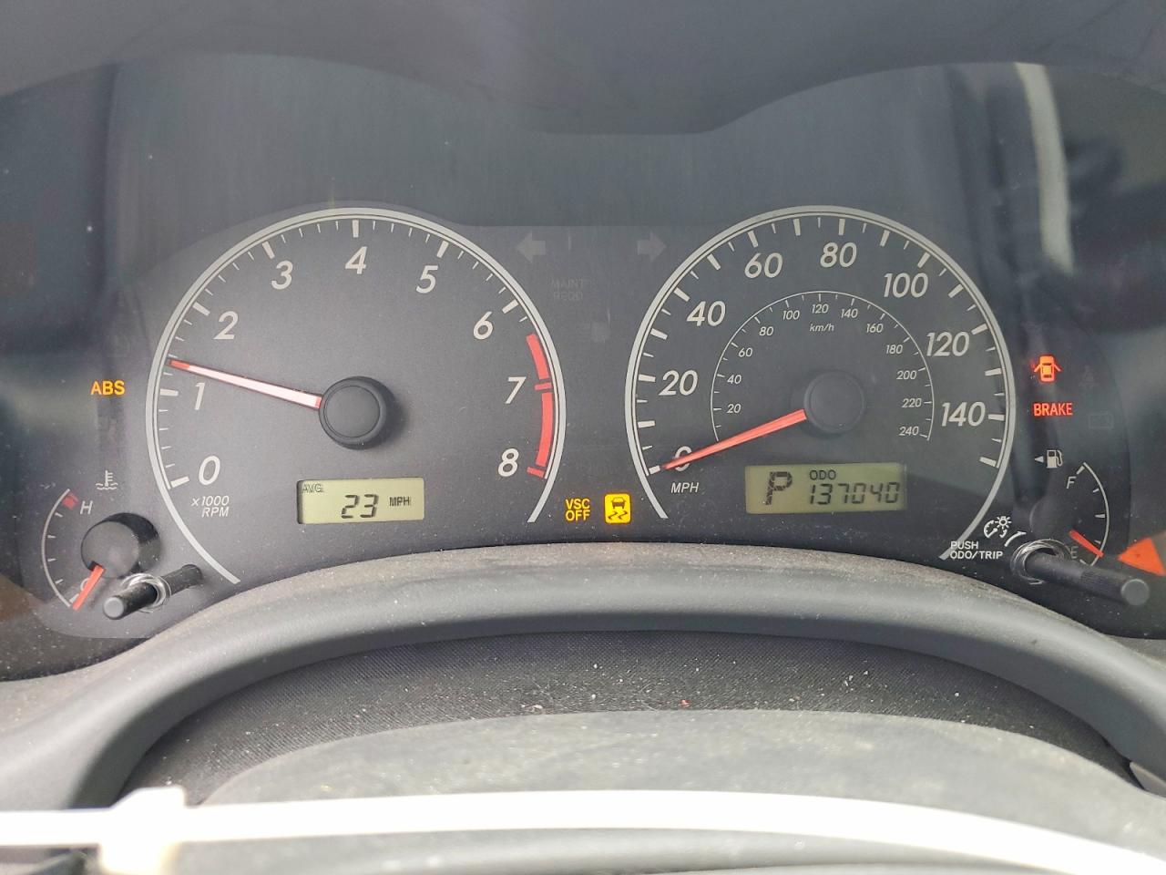 2010 TOYOTA COROLLA