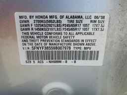 2009 HONDA PILOT