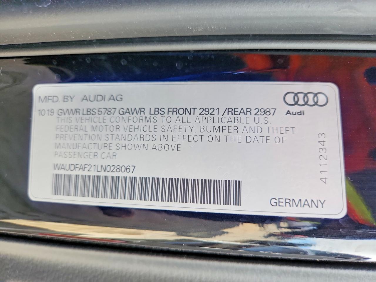 2020 AUDI S6
