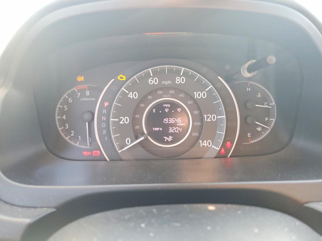 2012 HONDA CR-V
