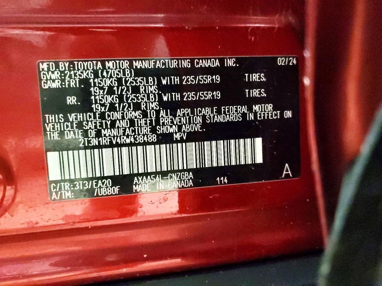 2024 TOYOTA RAV4