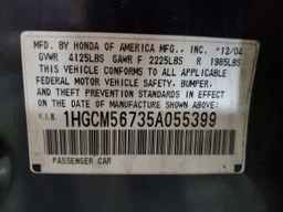2005 HONDA ACCORD