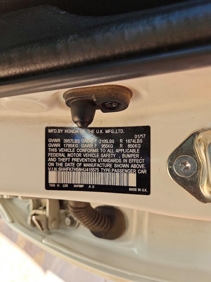 2017 HONDA CIVIC