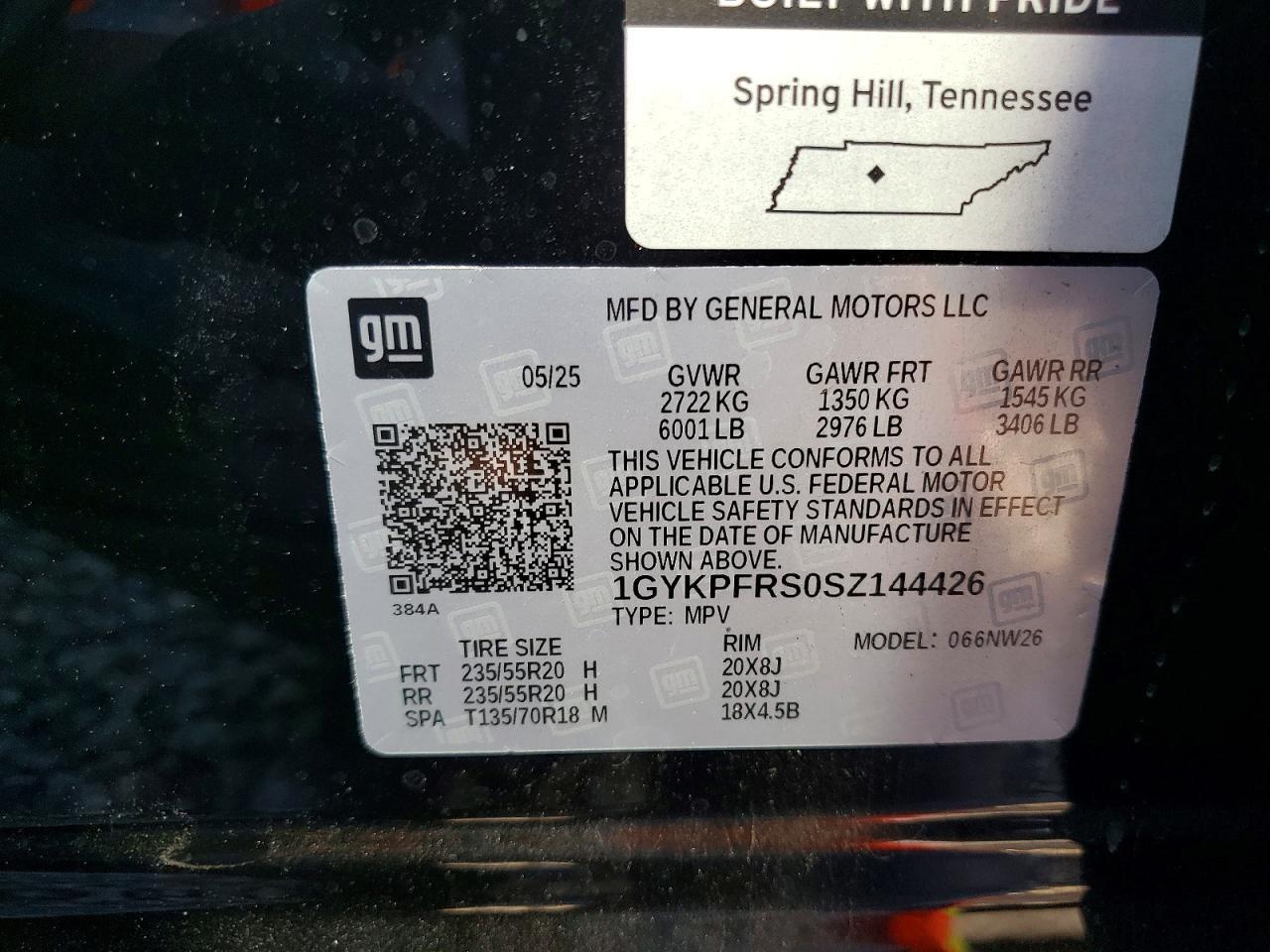 2025 CADILLAC XT6