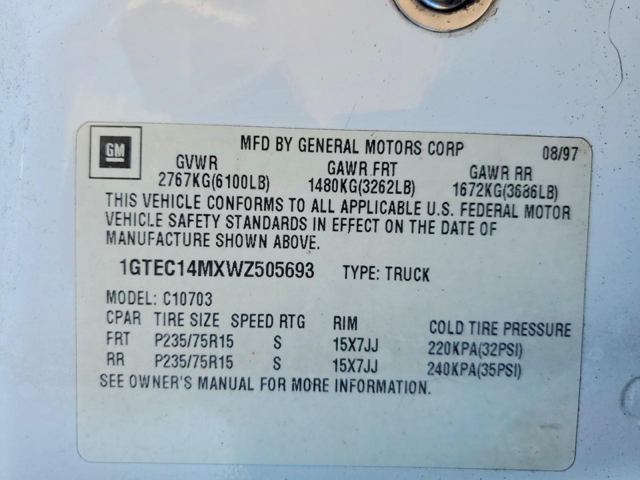 1998 GMC Sierra