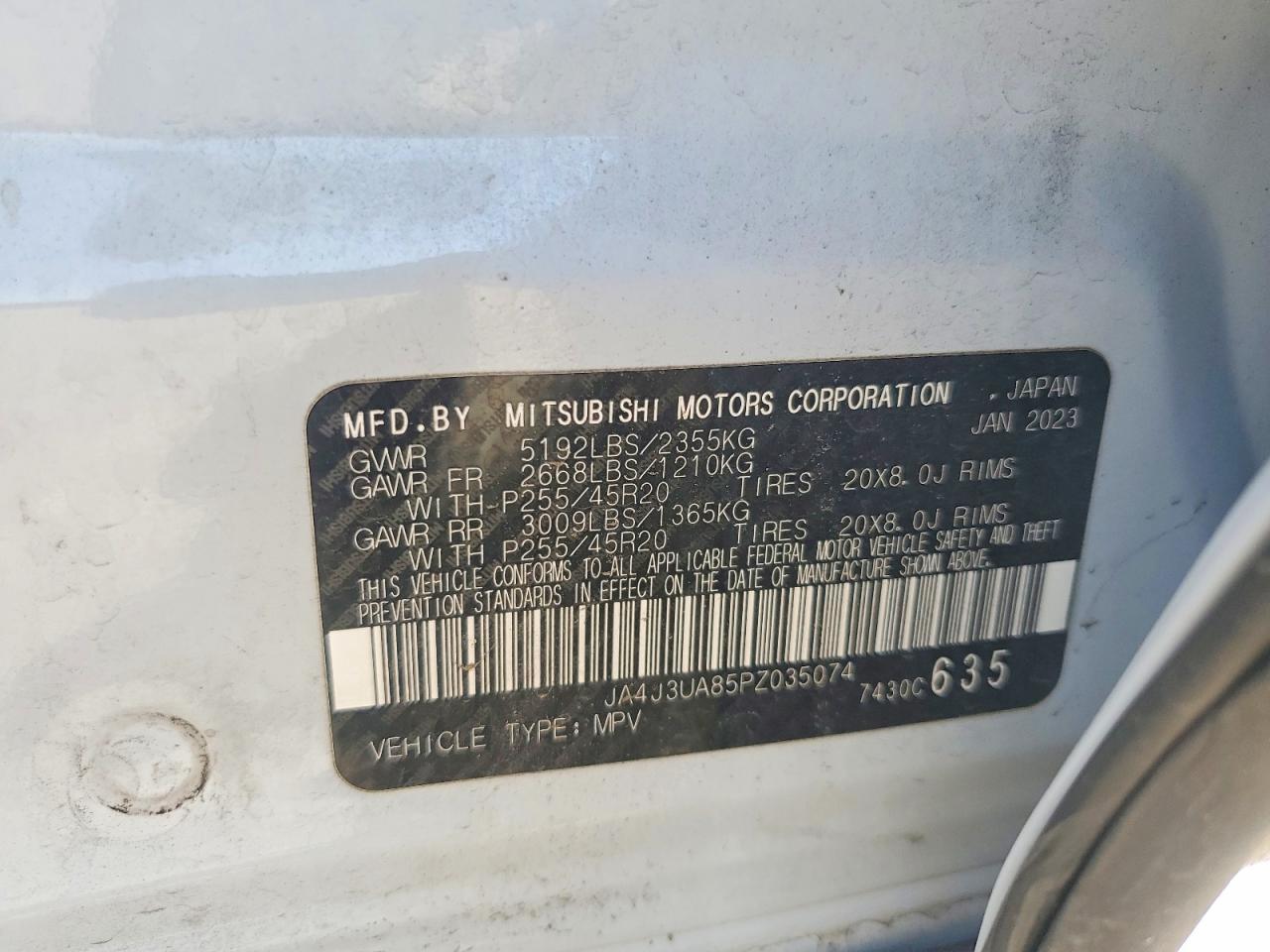 2023 MITSUBISHI outlander
