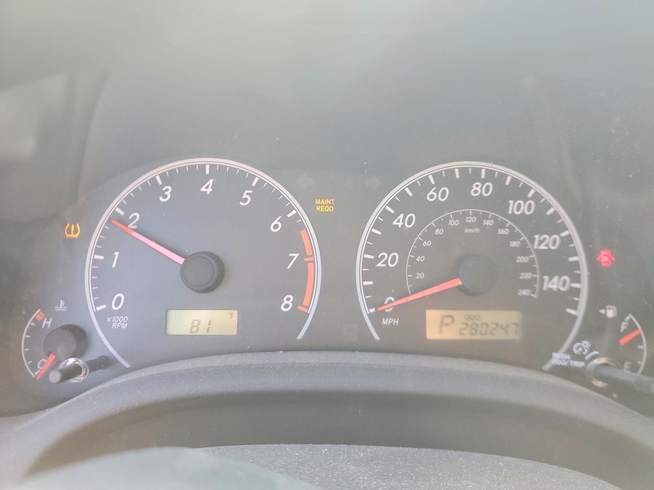 2012 TOYOTA COROLLA