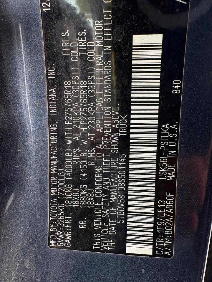 2008 TOYOTA TUNDRA