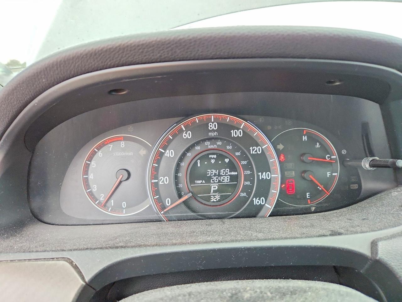 2016 HONDA ACCORD