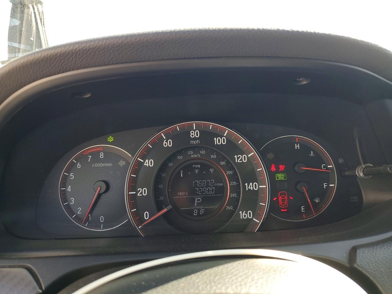 2016 HONDA ACCORD