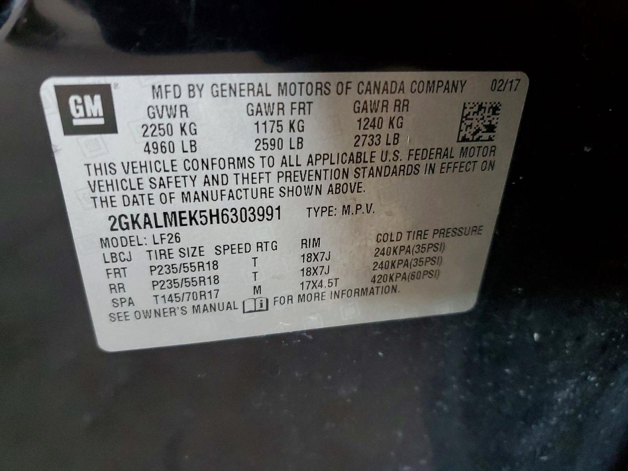 2017 GMC Terrain