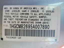2005 HONDA ACCORD