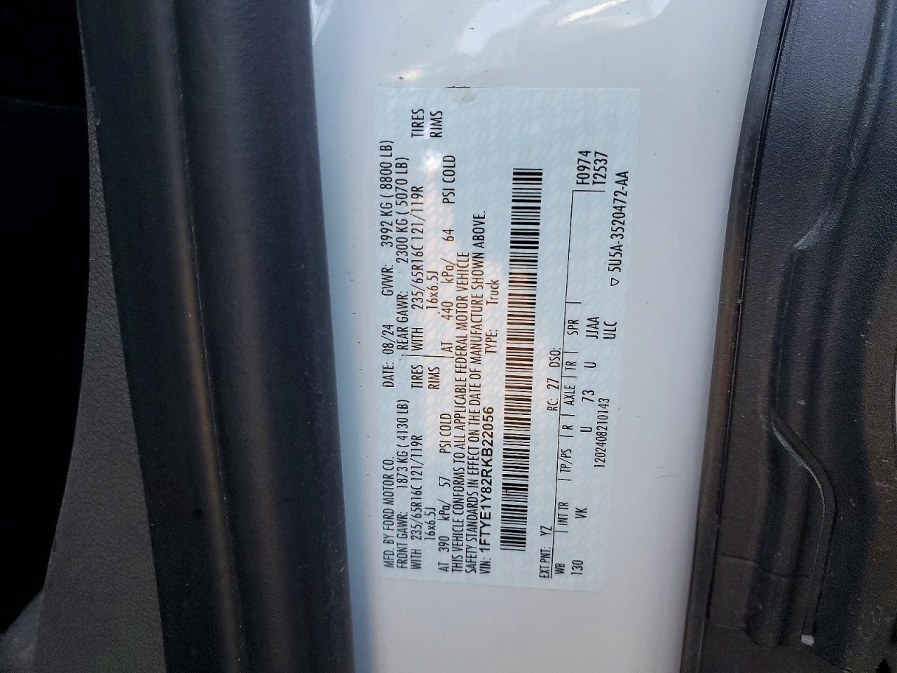 2024 FORD Transit
