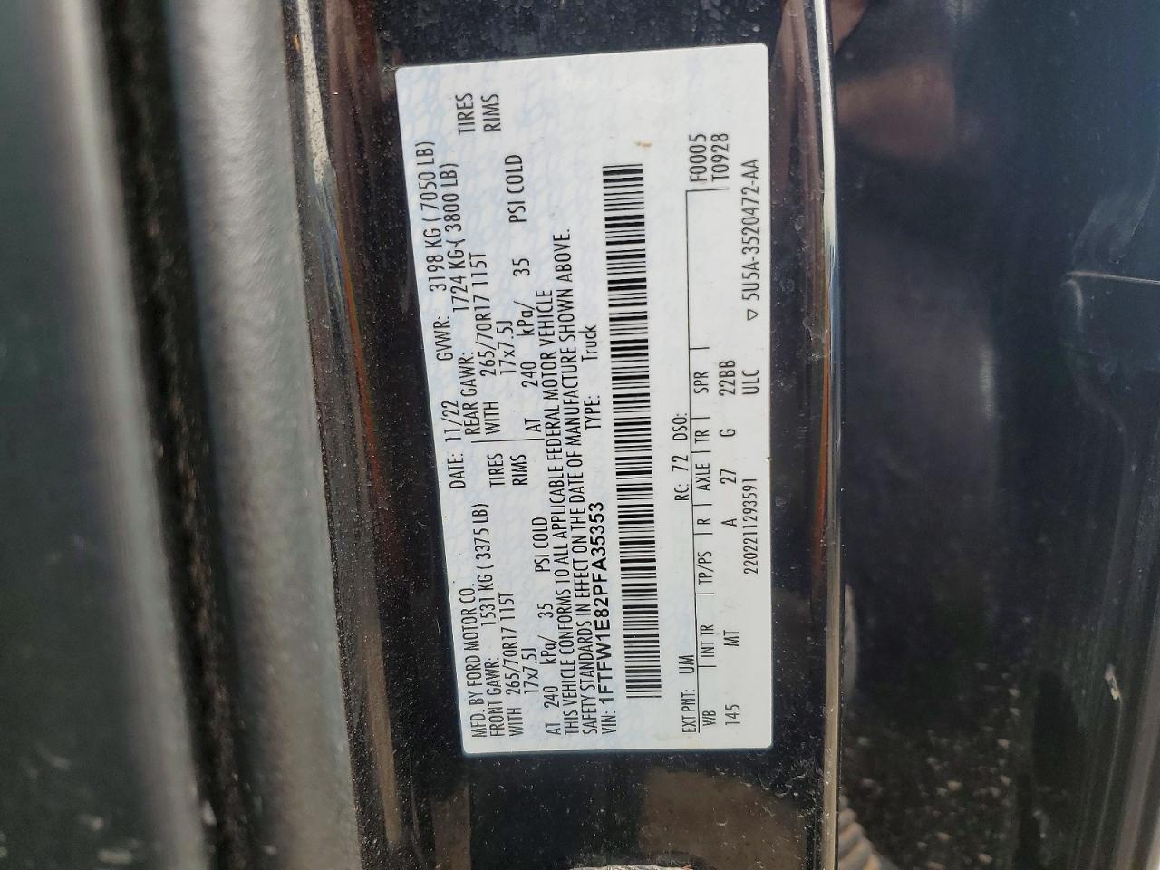 2023 FORD F-150