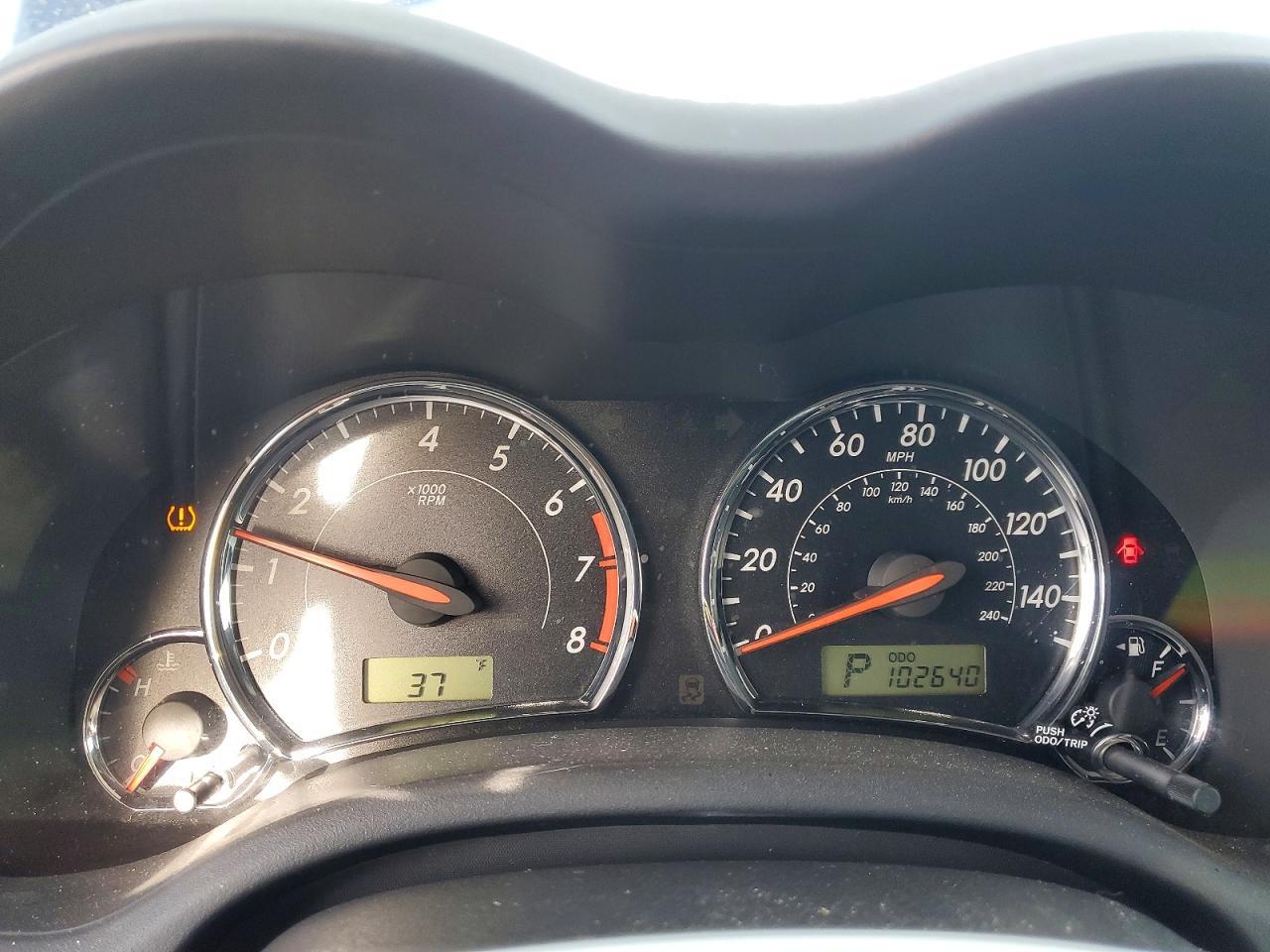 2012 TOYOTA COROLLA