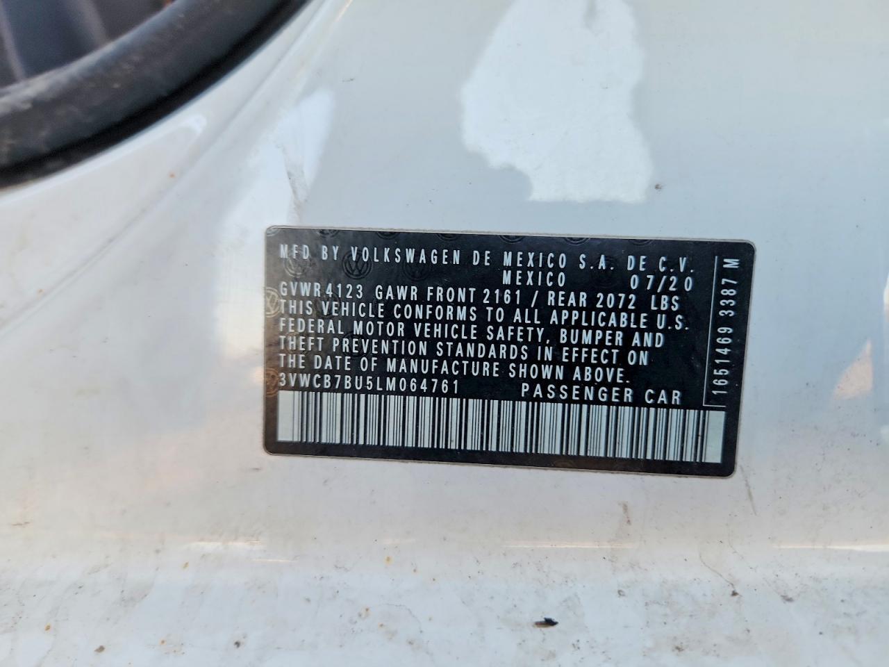 2020 VOLKSWAGEN JETTA