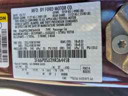 2017 FORD FUSION