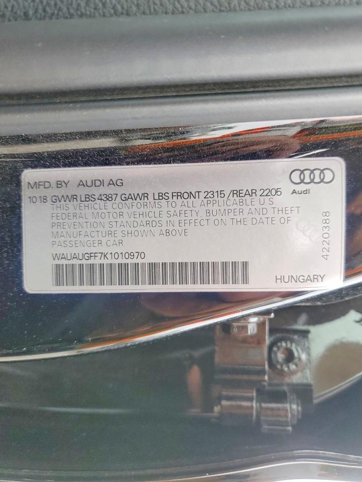 2019 AUDI A3