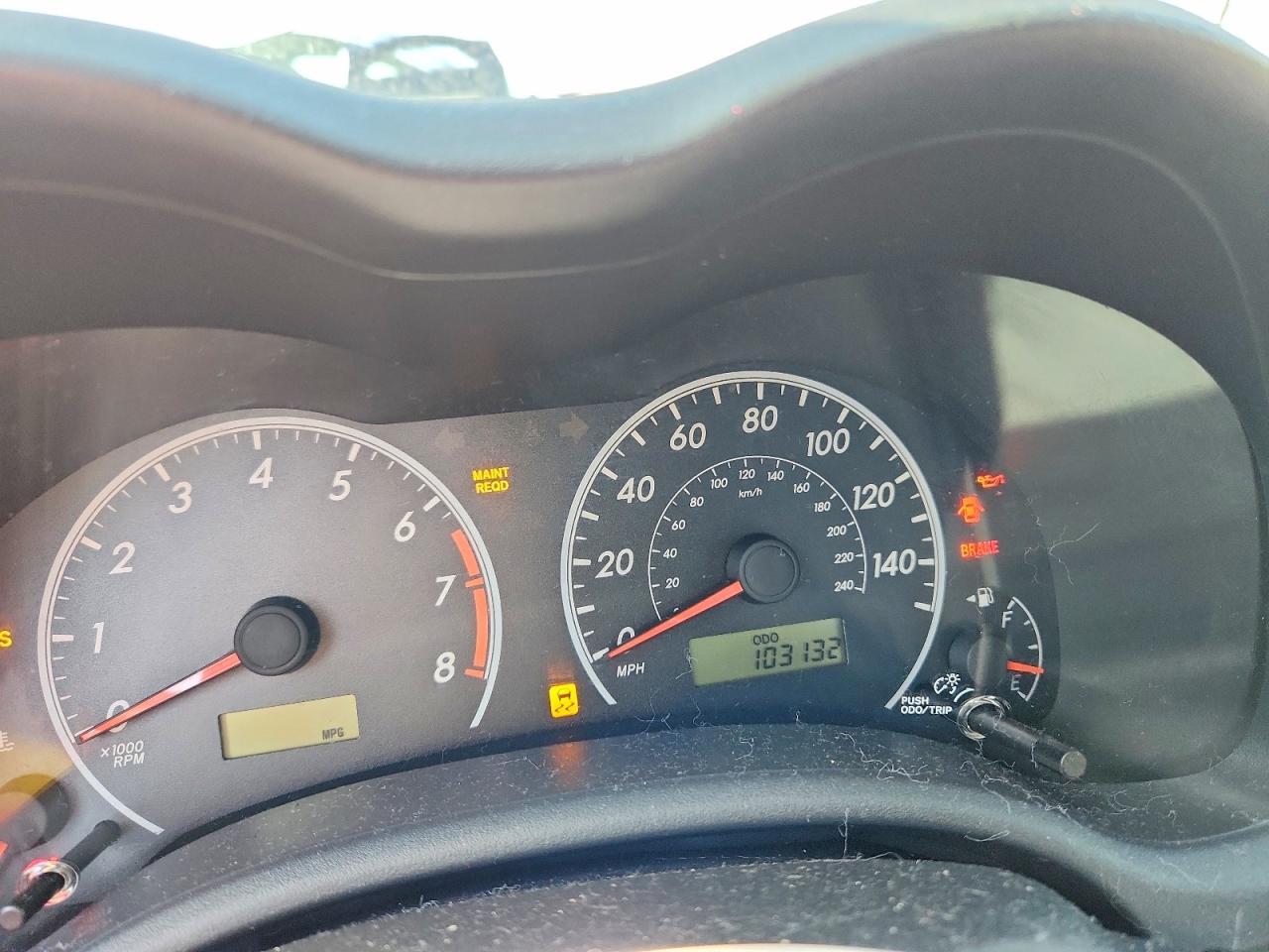 2013 TOYOTA COROLLA