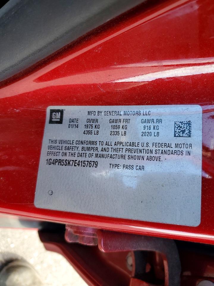 2014 BUICK VERANO