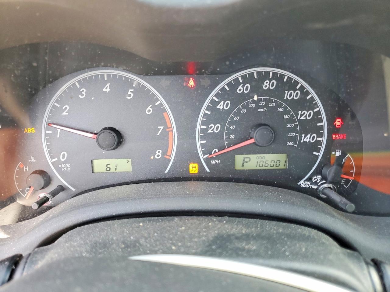2011 TOYOTA COROLLA