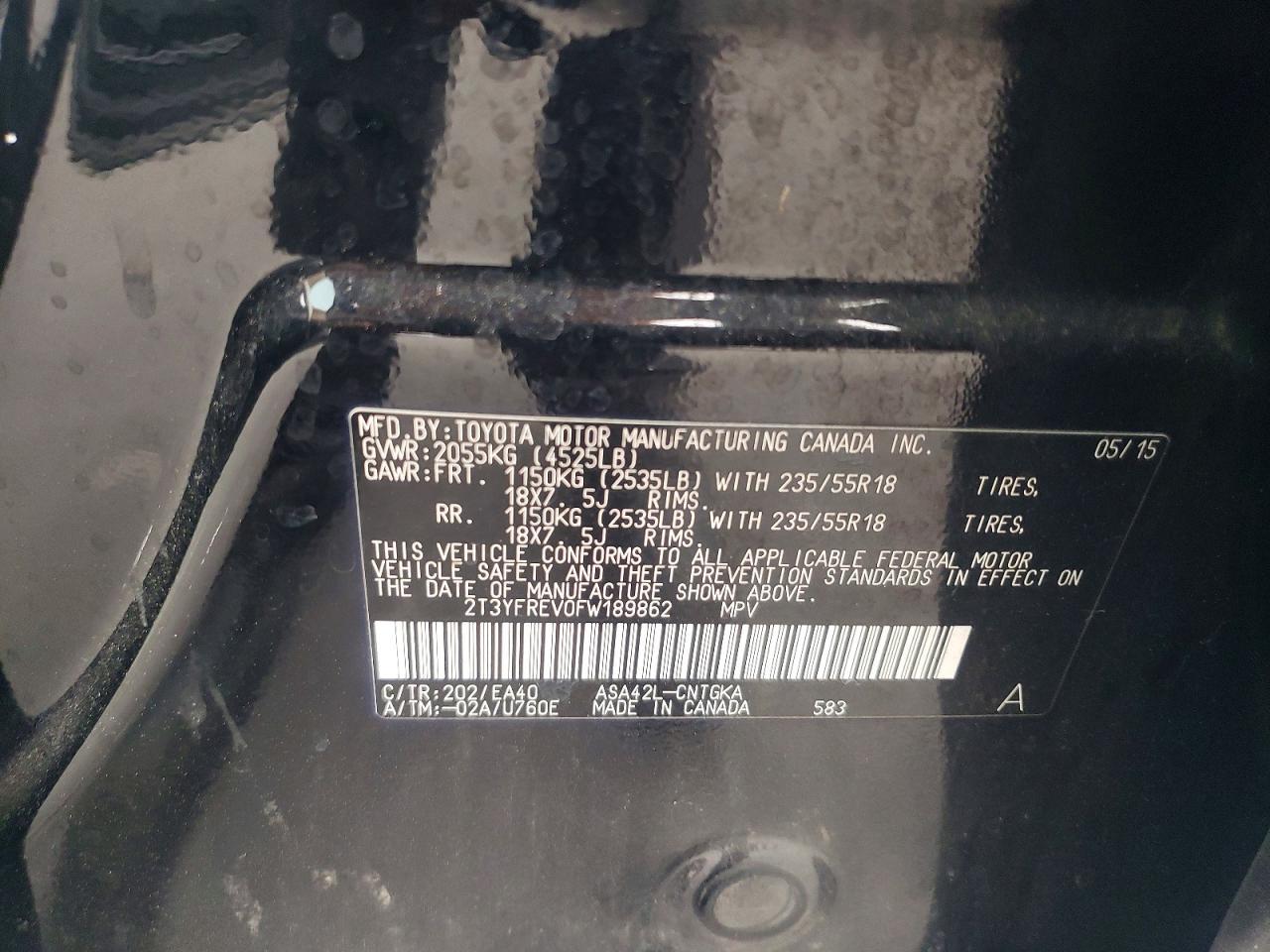 2015 TOYOTA RAV4