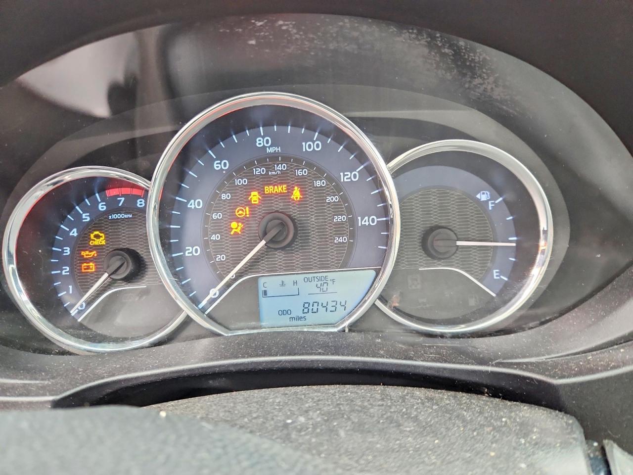 2014 TOYOTA COROLLA