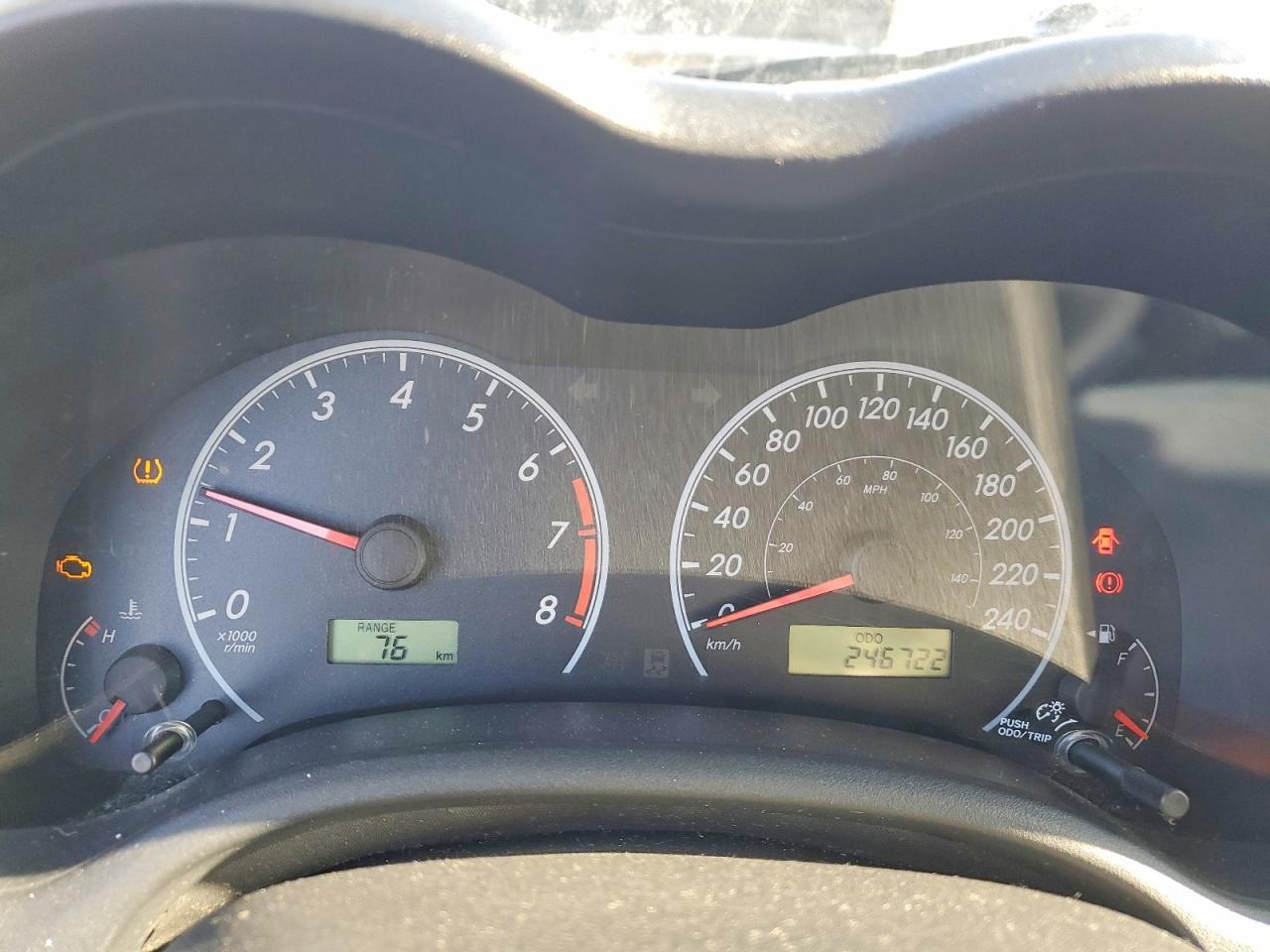 2009 TOYOTA COROLLA