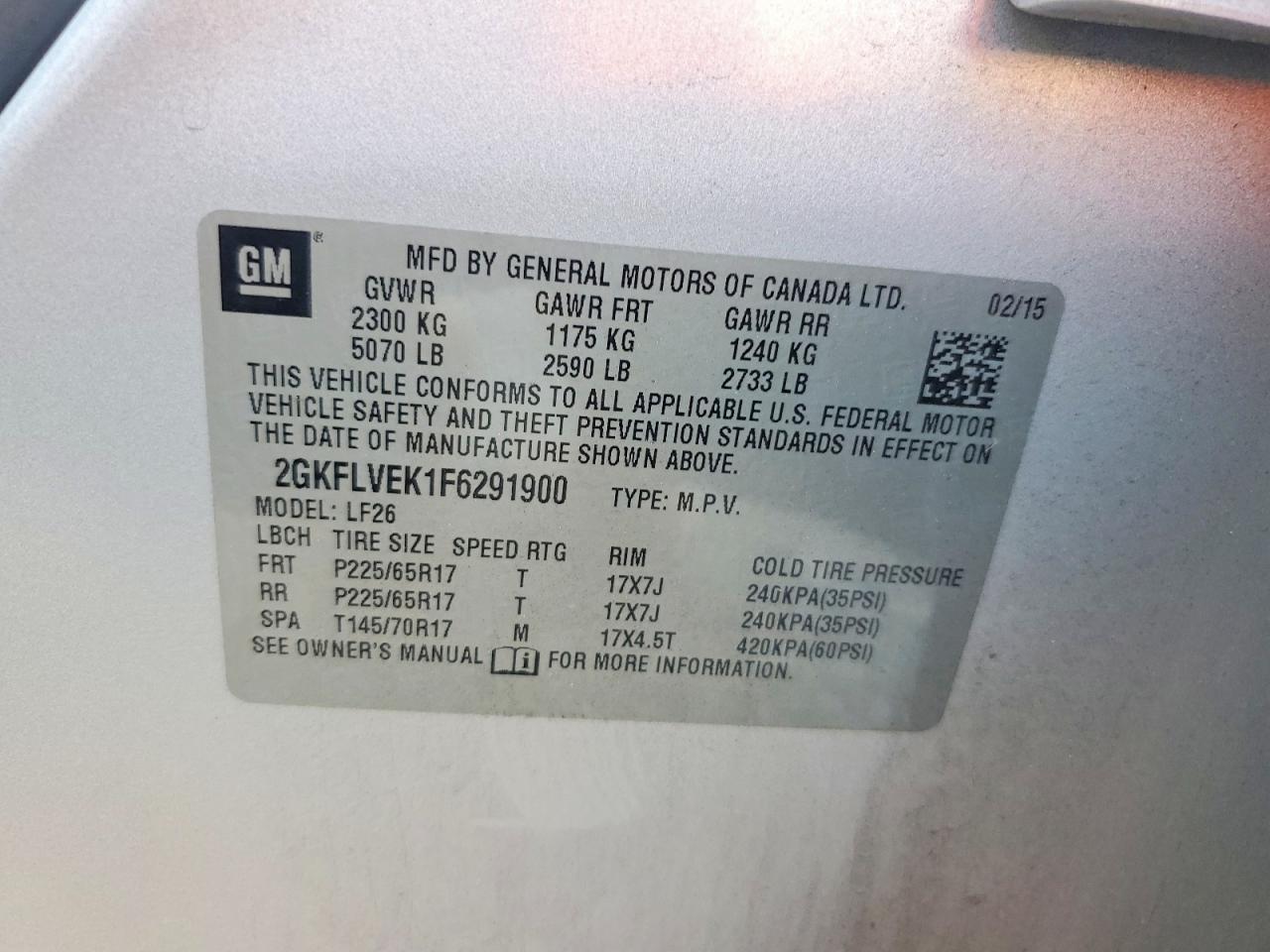 2015 GMC Terrain