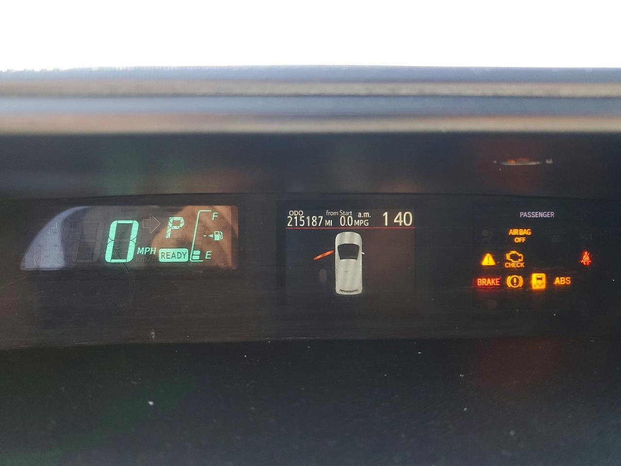 2012 TOYOTA Prius c