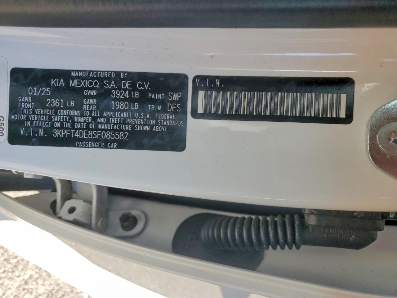 2025 KIA K4