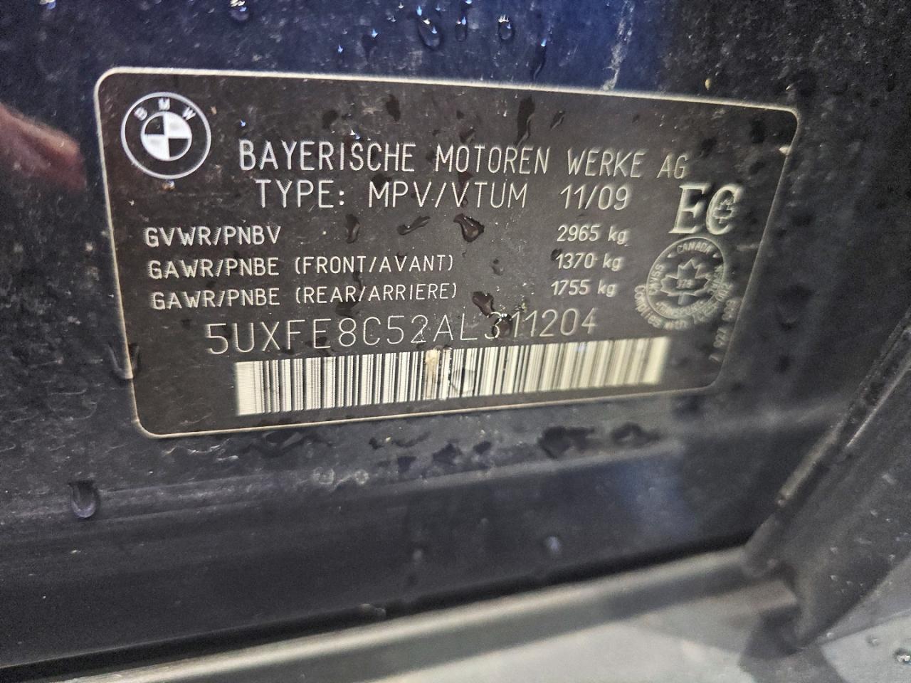 2010 BMW X5