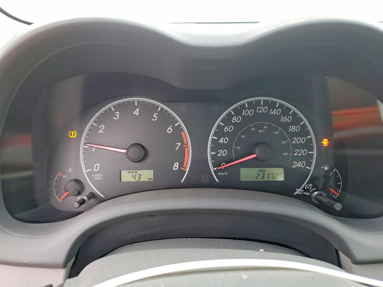 2009 TOYOTA COROLLA