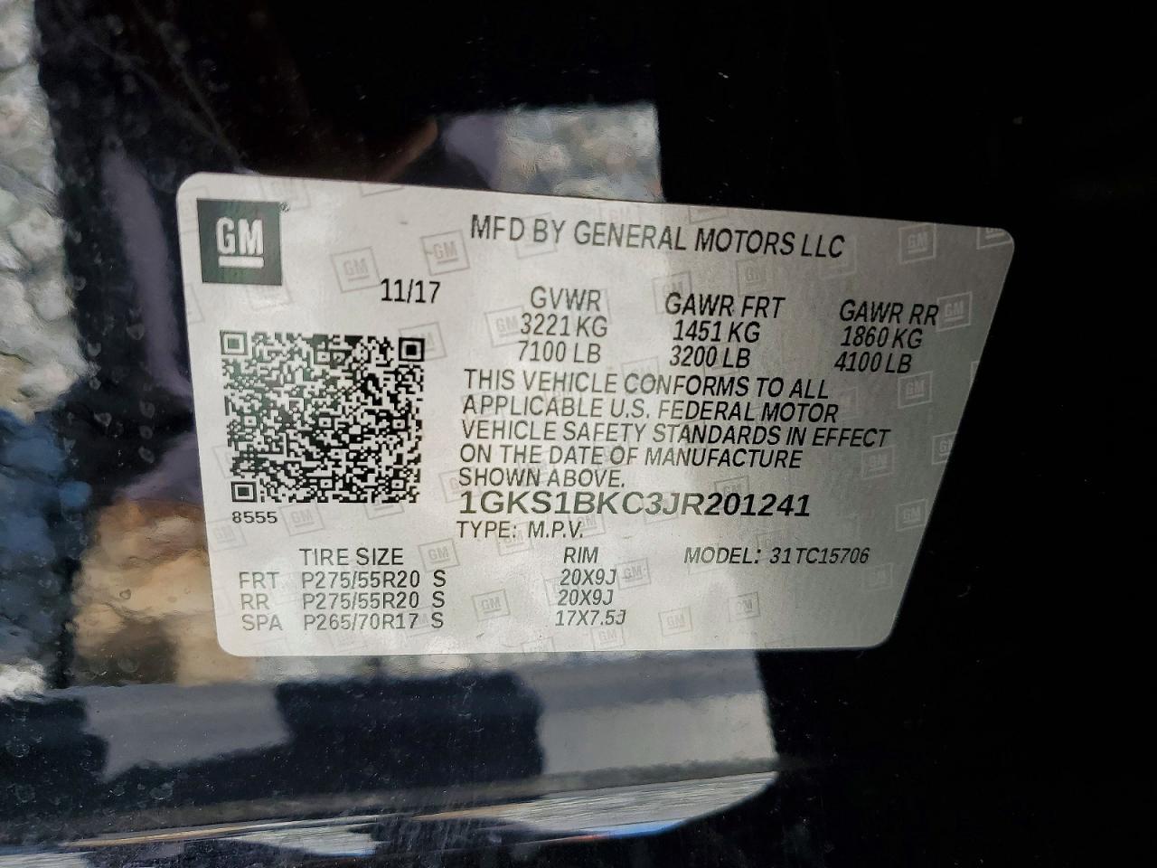 2018 GMC Yukon