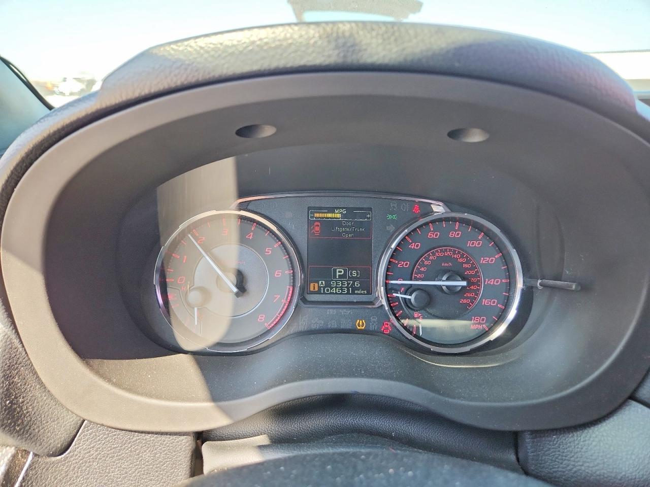 2015 SUBARU WRX