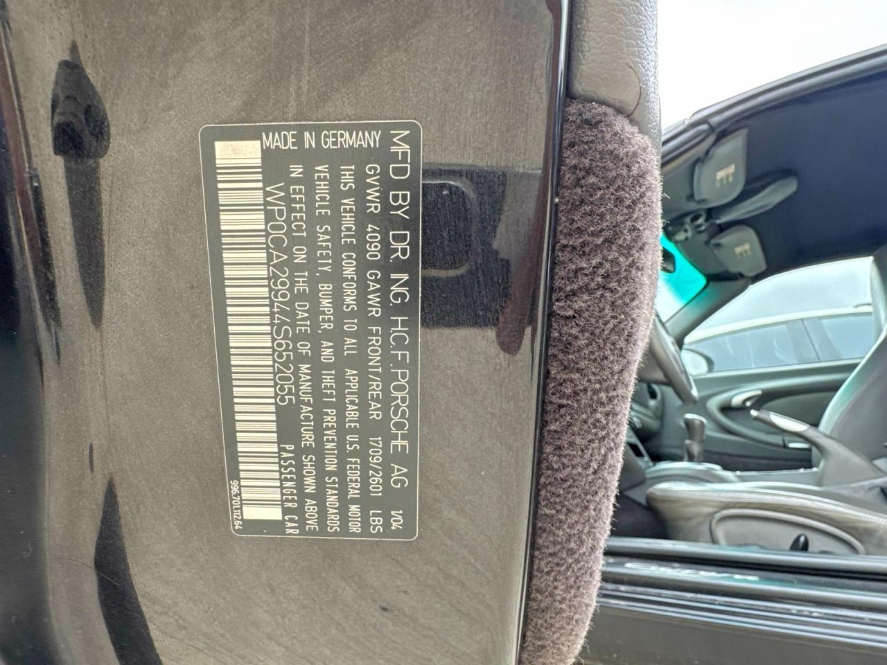 2004 PORSCHE 911
