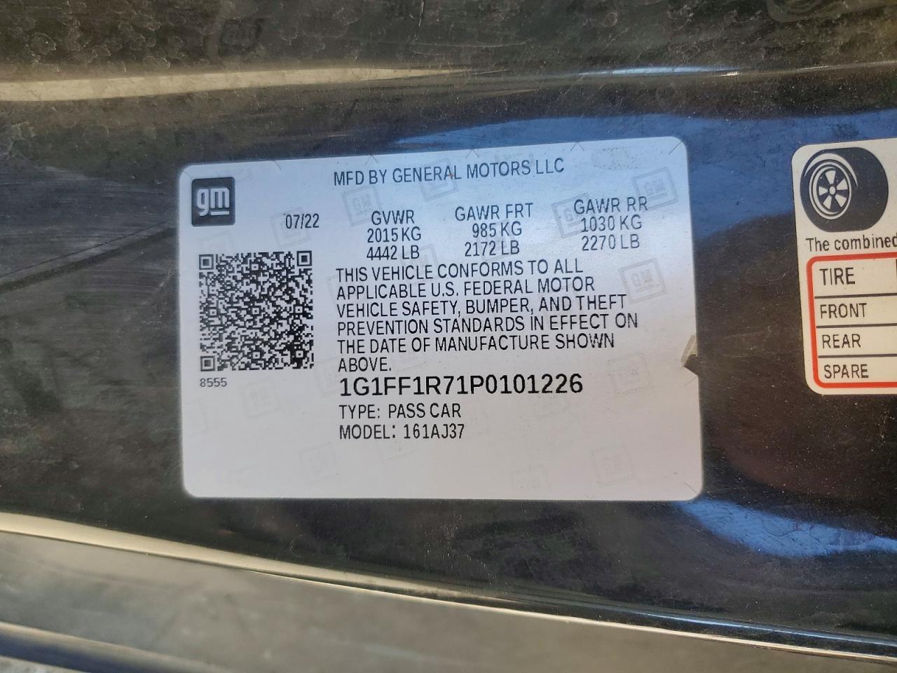 2023 CHEVROLET Camaro