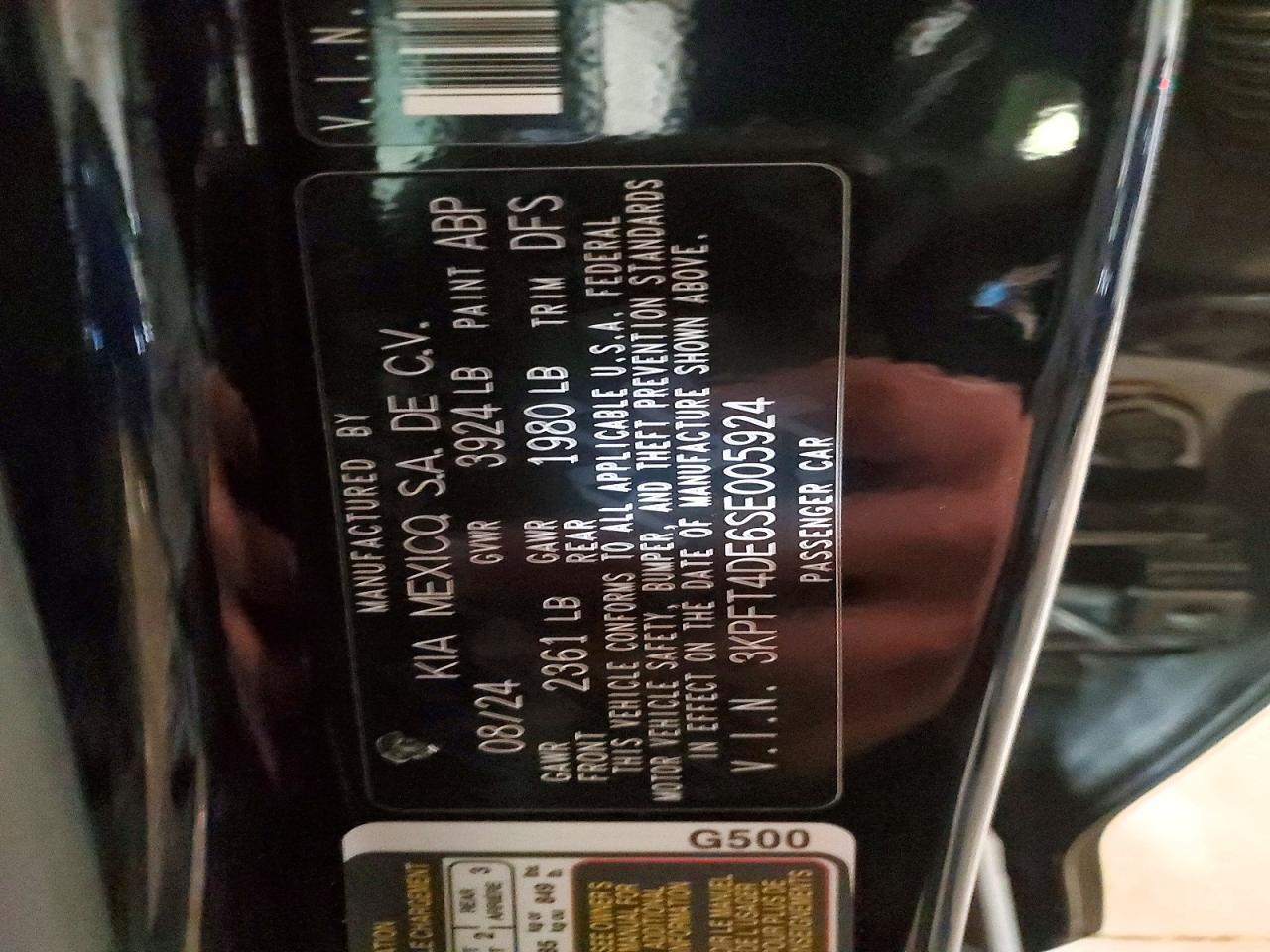 2025 KIA K4