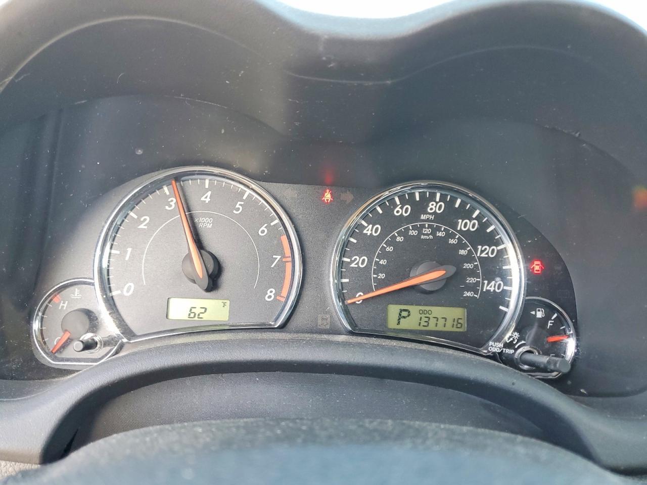2012 TOYOTA COROLLA