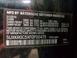 2015 BMW X5