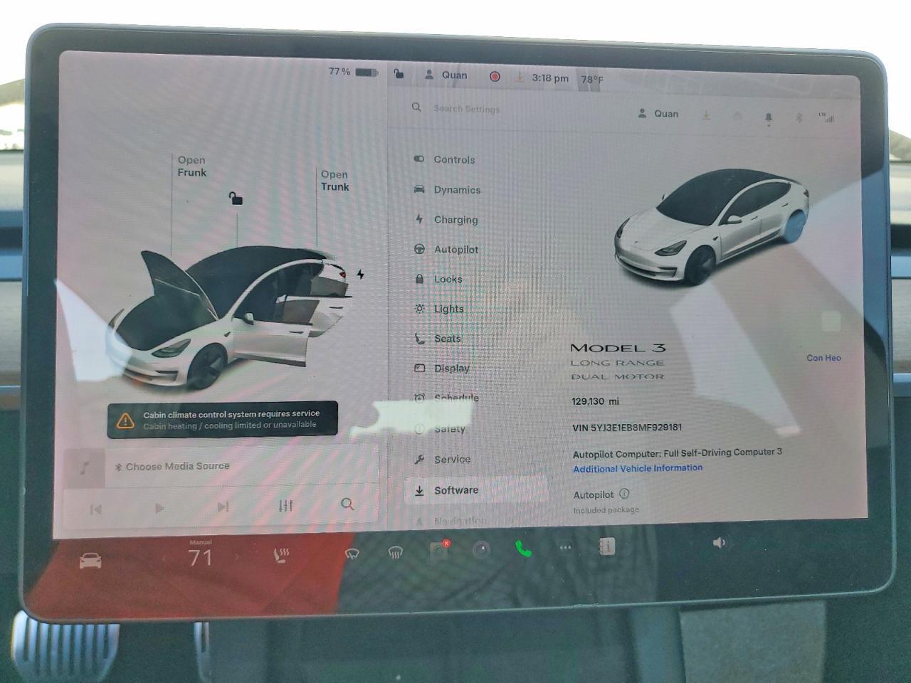 2021 TESLA MODEL 3