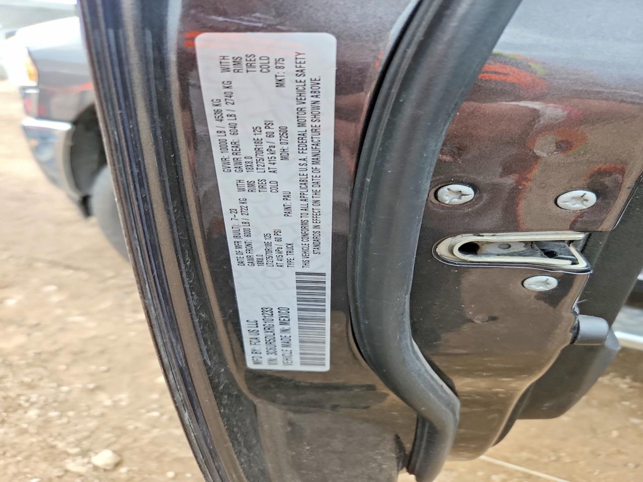 2024 RAM 2500