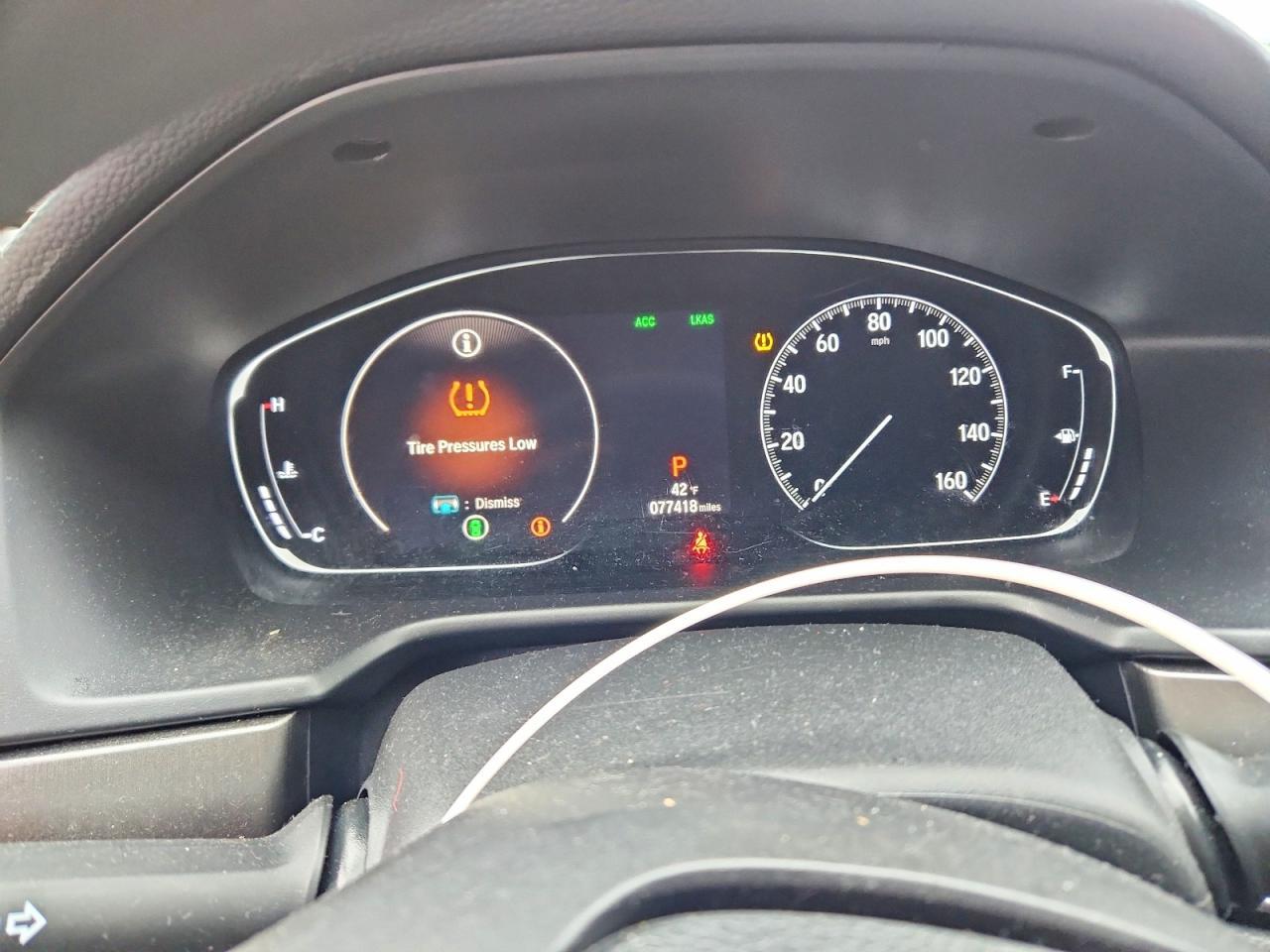 2019 HONDA ACCORD