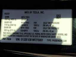 2022 TESLA MODEL 3