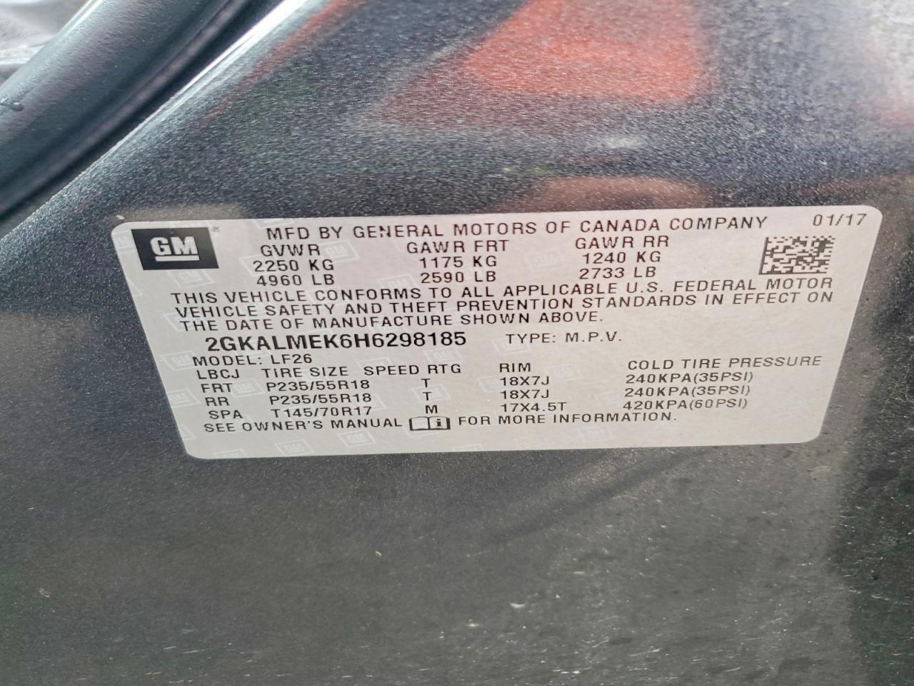 2017 GMC Terrain