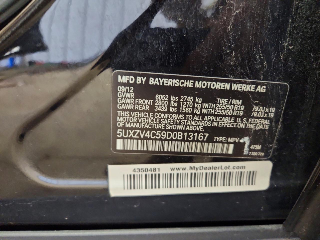2013 BMW X5