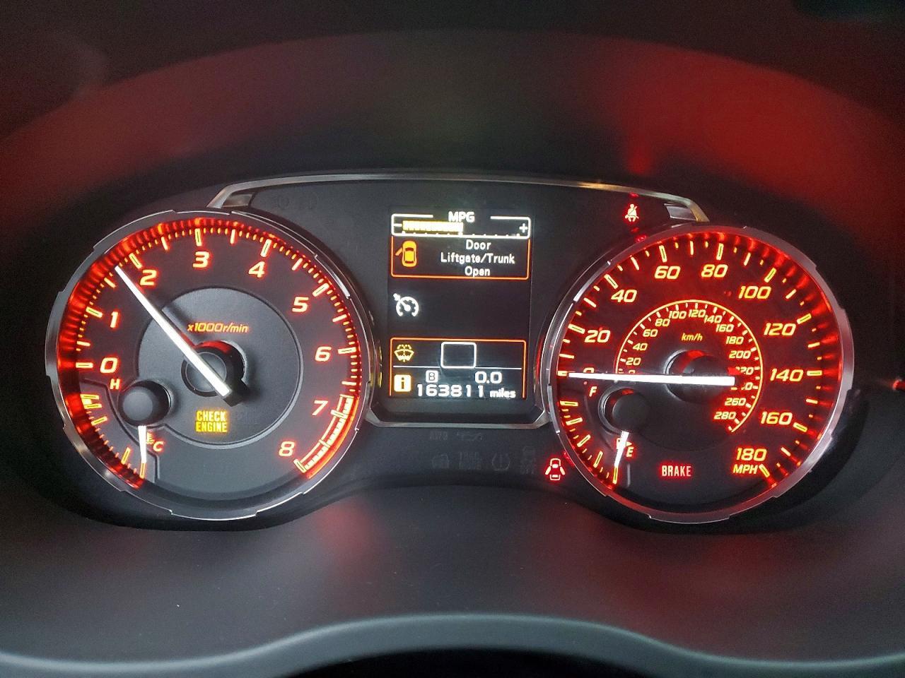 2016 SUBARU WRX